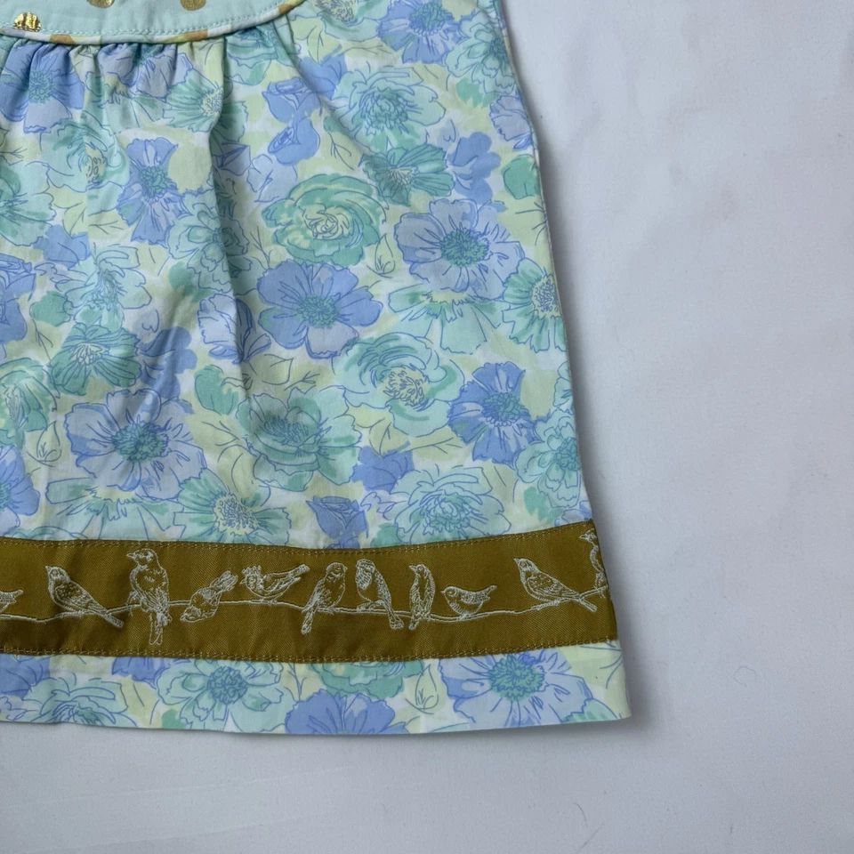 Vestido Matilda Jane Hello Precioso Todo Flutter Bebé Niñas 12-18 Meses Azul Floral Foto 2 de 4