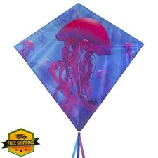 In the Breeze Diamond Kite, Colorful Easy-Flying Graphic Kite