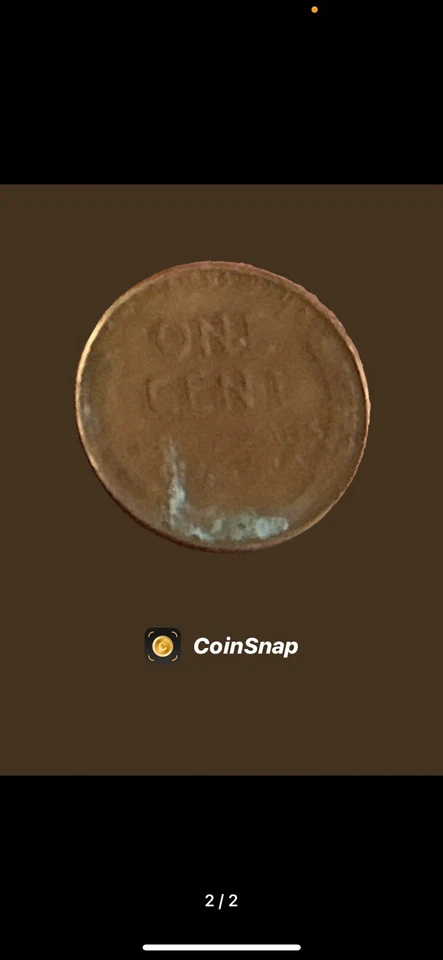 1944 Rare/valuable Unique Error Wheat Penny No MM - STRONG DD Both + Off-center! - Image 2 of 4