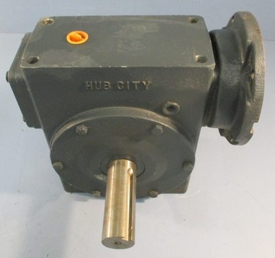 Hub City 0220-63852 Sgl Reduction Worm Gear Speed Reducer Model 384 60:1 NOS