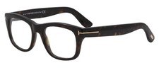 Authentic TOM FORD TF5472 052 Dark Havana Demo Lens Eyeglasses