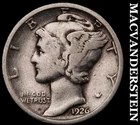 1926 Silver Mercury Dime-Scarce Better Date No Reserve #i3012