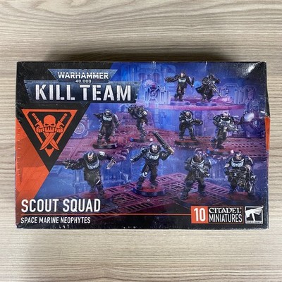 SCOUT SQUAD KILL TEAM WARHAMMER 40K 40.000 SPACE MARINES ASTARTES NEOPHYTES