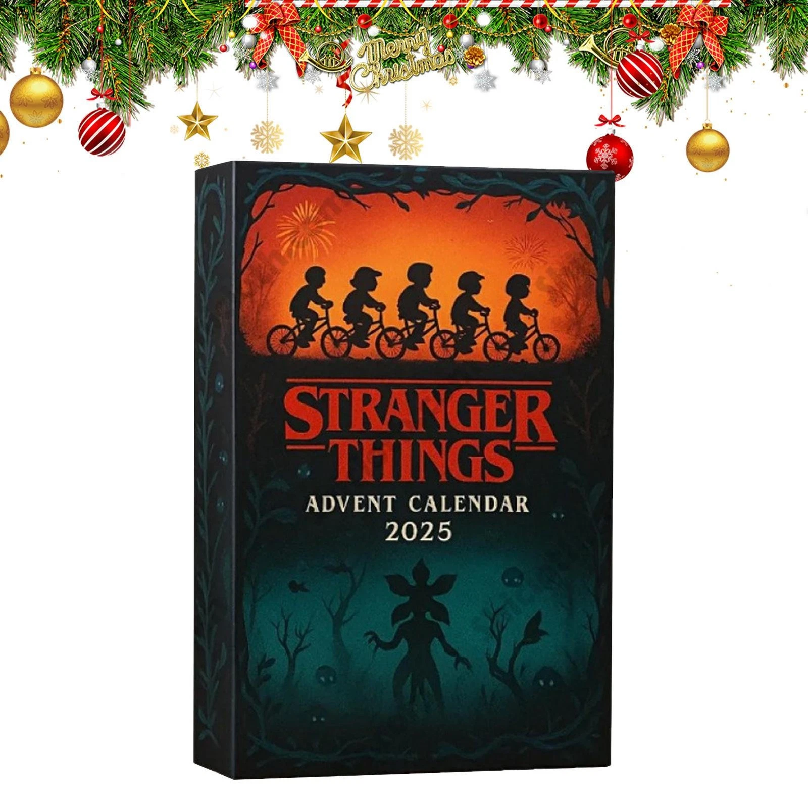 Dungeons & Dragons: Stranger Things: Christmas Tree Acrylic 2D Advent Calendar