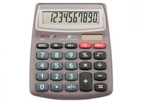 Tischrechner Genie 540 Taschenrechner 10 Stellig Groß BüRorechner Solar Batterie