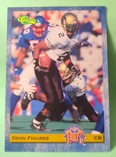 1993 Classic Draft Picks  Deon Figures #68 (RC) - Colorado - Pittsburgh Steelers