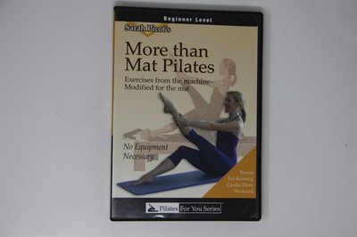 Sarah Picot More Than Mat Pilates Beginner Level Workout DVD