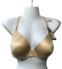 Maidenform 09428 Women's Natural Boost Demi Bra Hook  Eye Opaque Underwire 38D