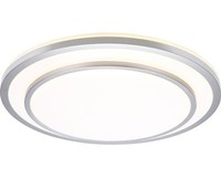 Led Deckenleuchte 12W 1200 Lm 3000 K Ø 28 Cm Luciano Weiß/Alu