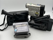 4 x Panasonic Sony Sharp Camcorder Videokamera Handycam Konvolut DEFEKT