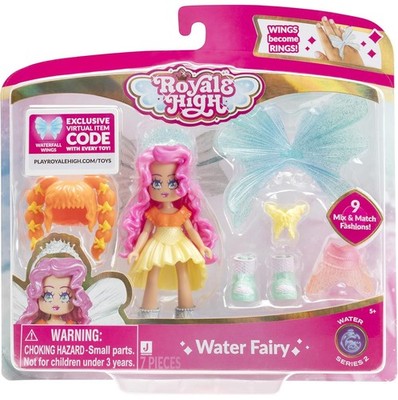 ROYALE HIGH - 3  Water Fairy Fashion Doll - SERIES 2 - INCLUDES GAME CODE - NEW