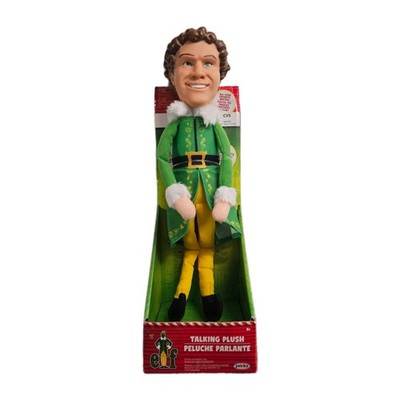 Elf Plush Pull String Voice Christmas Doll Toy Holiday Gift