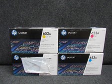 LOT OF 4! GENUINE HP CF320X/CF321A/CF322A/CF3...