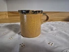Vintage McCoy Gold/Brown Glazed Coffee Cup Mug 1412 USA Great shape! 3.75" tall
