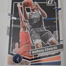 Panini Donruss Anthony Edwards #137 Minnesota Timberwolves NBA Basketball Card