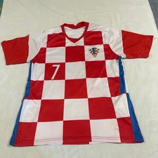 Croatia HNS Soccer Jersey  Shirt 7 Rakitic  Size L