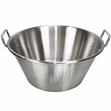 Comal Large Deep 17" X 7.5" Stainless Steel Outdoor Para Carnitas Taco Disco ...