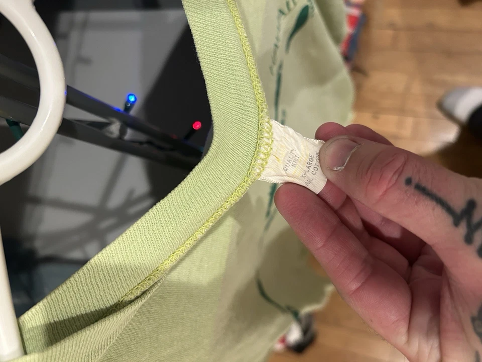 CAMISETA TURÍSTICA DE RECUERDO HAWAIANO VINTAGE AÑOS 60 RARA Foto 2 de 3