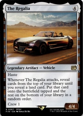 MTG The Regalia Normal NM FINAL FANTASY Magic 267