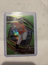 2020 Panini Select - Hanser Alberto Neon Green /99 Baltimore Orioles
