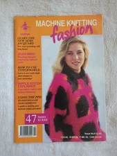 Machine Knitting Fashion Magazine by Brother; Issue #9, 47 projects Vintage
