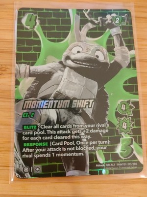 Momentum Shift UR-ALT Teenage Mutant Ninja Turtles 213 Universus M/NM