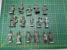 LOT 15 FIGURINES MÉTAL STARLUX - SÉRIE "LES ROIS DE FRANCE" ÉTAT BRUT