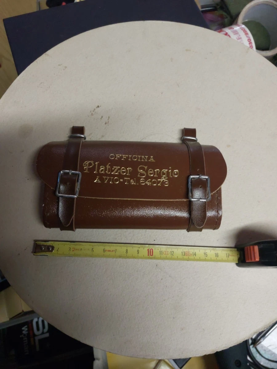 Borsa Sottosella Per Bicicletta | Pelle Di Bufalo Pieno Fiore Marrone Scuro P Borsa Sottosella Per Bicicletta | Pelle Di Bufalo Pieno Fiore Marrone Scuro P