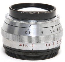 Meyer Goerlitz Trioplan 2.8/10 cm lens medium format