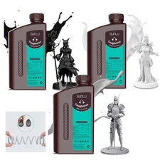 SUNLU High Tough Flexible Resin 1KG,3D Printer Resin,405nm UV Curing,Flexible