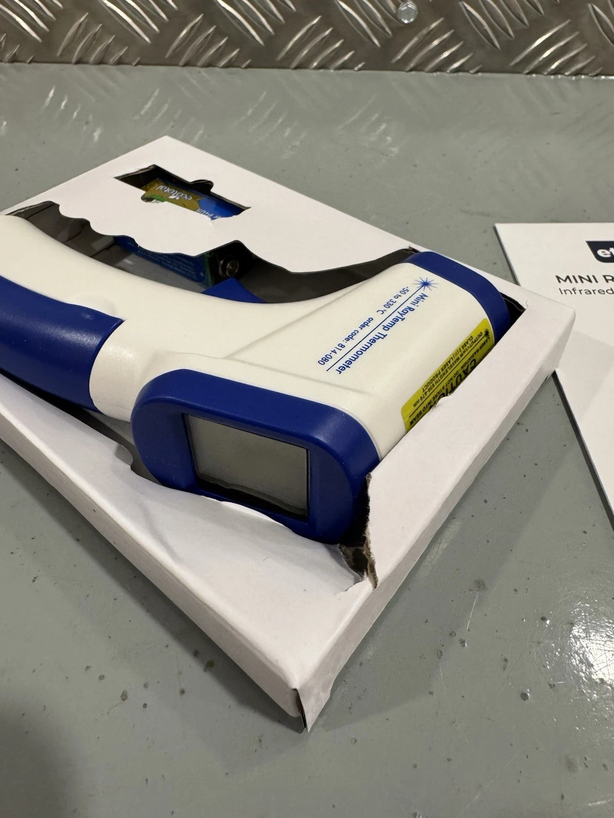 ETI Mini RayTemp Infrared Food Thermometer 814-080 Brand New 6