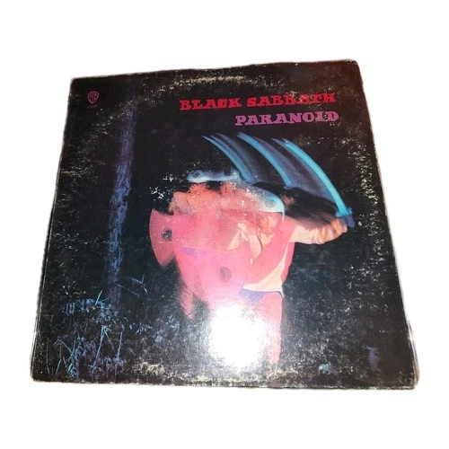 Black Sabbath Paranoid Original 1970 Warner Bros 1st First Press GREEN ARTISAN