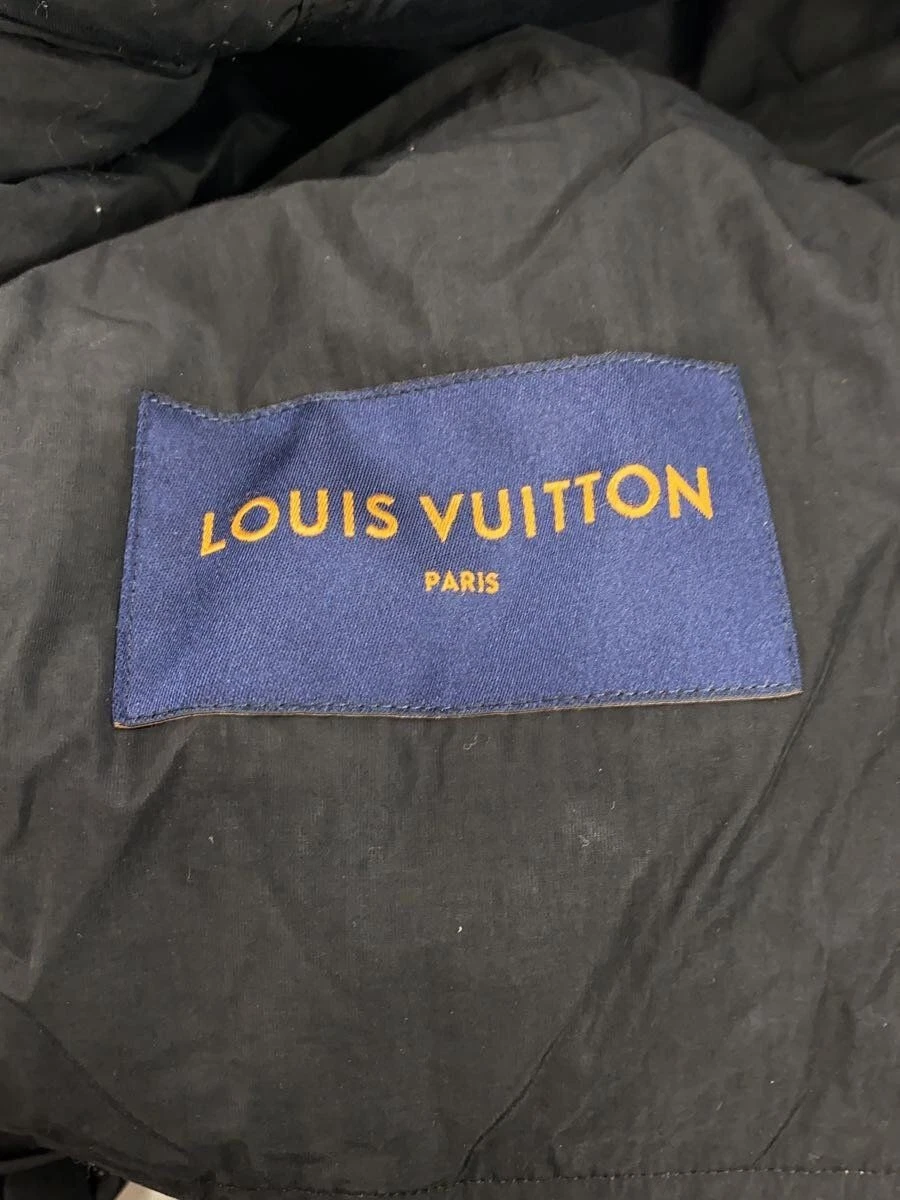 LOUIS VUITTON（LV） Piumino LOUIS VUITTON altro fronte mosca 19AW 48 cotone nero tinta unita