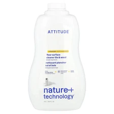 ATTITUDE Floor Surfaces Tiles  Wood Citrus Zest 35 2 fl oz 1 04 l Cruelty-Free,