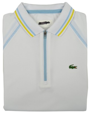 lacoste polo zip