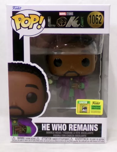 Funko Pop! Marvel Loki 1062 He Who Remains San Diego Comic Con Vinyl Figure