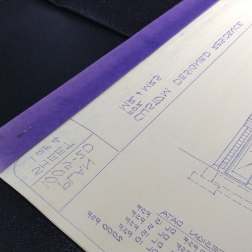 LOT 2 VTG Blueprints Residential Home 1989 - 4 Pages + Materials List + REVERSE - Picture 15 of 16