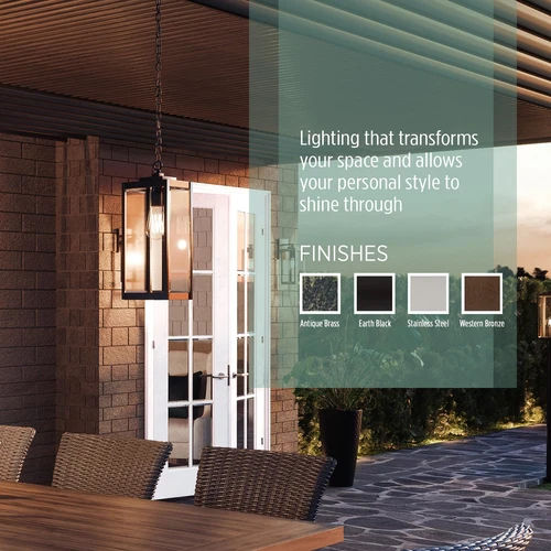 Quoizel Westover Modern Wall Sconce, 14.25 Inch Earth Black 1-Light Outdoor - Picture 4 of 9