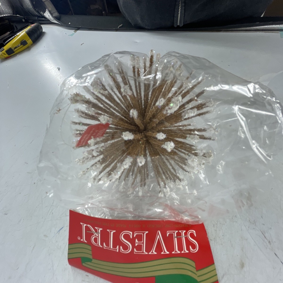 【希少】ヴィンテージ クリスマスボール SILVESTRI RARE Vintage Silvestri Cristmas Ornament Spiked Ball | eBay