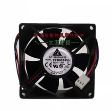 Delta EFB0824VH 8025 DC24V 0.35A 3-Pin Inverter Dual Ball Cooling Fan
