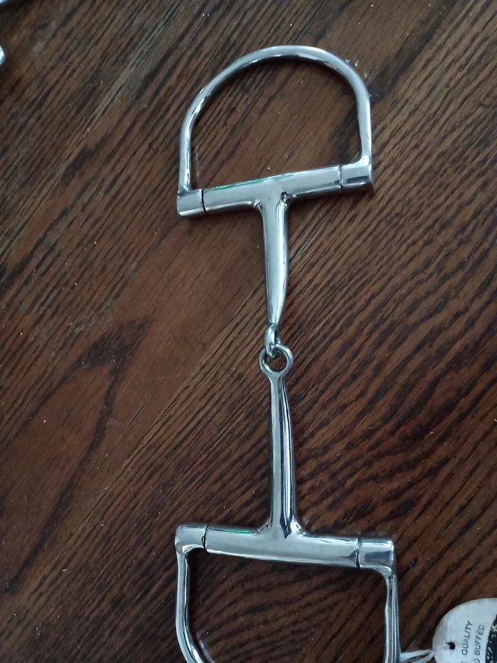 Broca para caballo de acero inoxidable Sta-brite 5 1/2" Foto 3 de 4