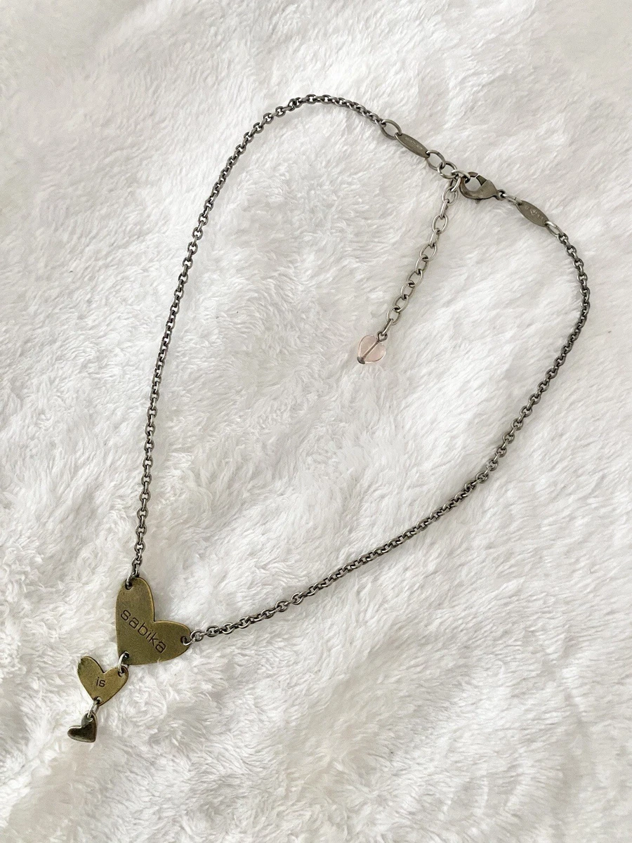 Sabika heart necklace sale