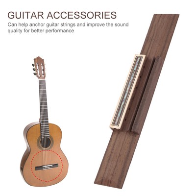Rosewood Classic Guitar Bridge High Quality Lightweight Sound Improvemen-