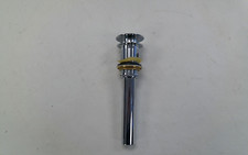 CHROME POP UP SINK DRAIN 9 3/4" X 2 5/8" OD