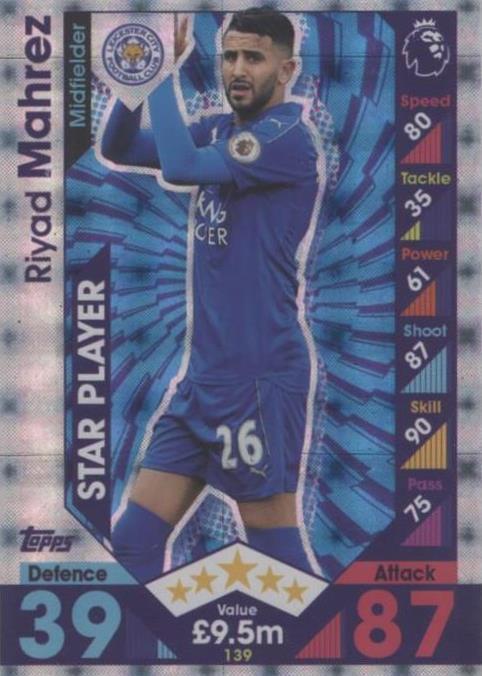 Riyad Mahrez Trading Cards for sale | eBay