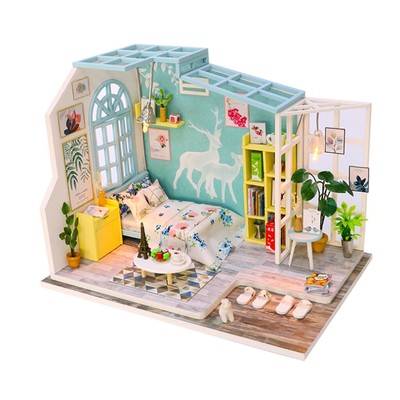 diy miniature doll bedroom