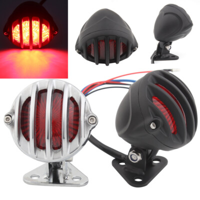 Motorcycle Rear Fender Tail Light For Harley Cruiser Cafe Racer Bobber Chopper