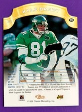 1996 Pro Line DC3 Football Card #21 Kyle Brady