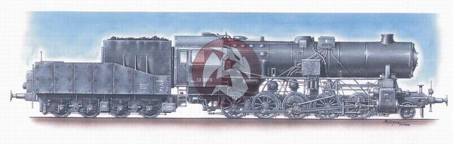 CMK 1/35 DRB Class 52 Kriegslokomotive BR 52 German War