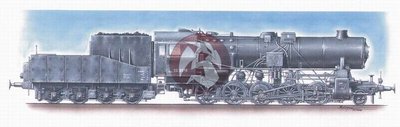 【未組立品】CMK 1/35 KRIEGSLOKOMOTIVE BR 52 CMK 1/35 DRB Class 52 Kriegslokomotive BR 52 German War Locomotive